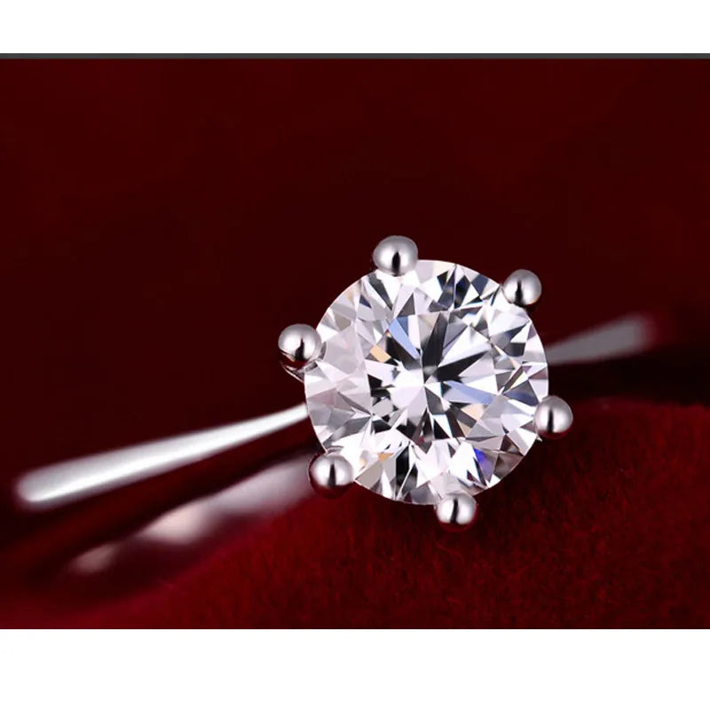 Crystal Promise Ring