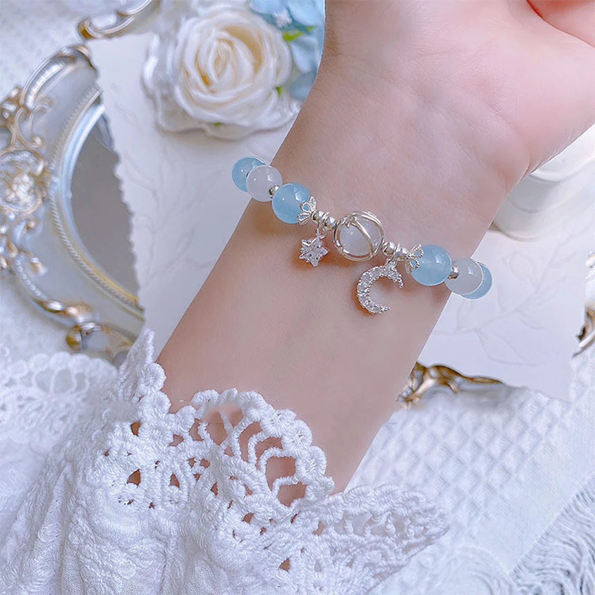Starry Cat Eye Bracelet