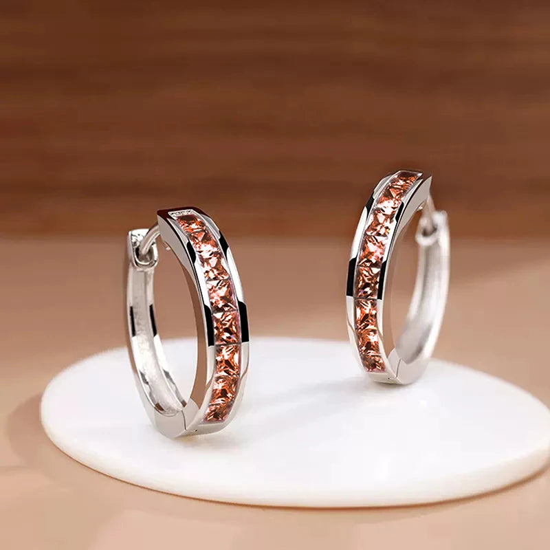 Luxe Square Hoop Earrings