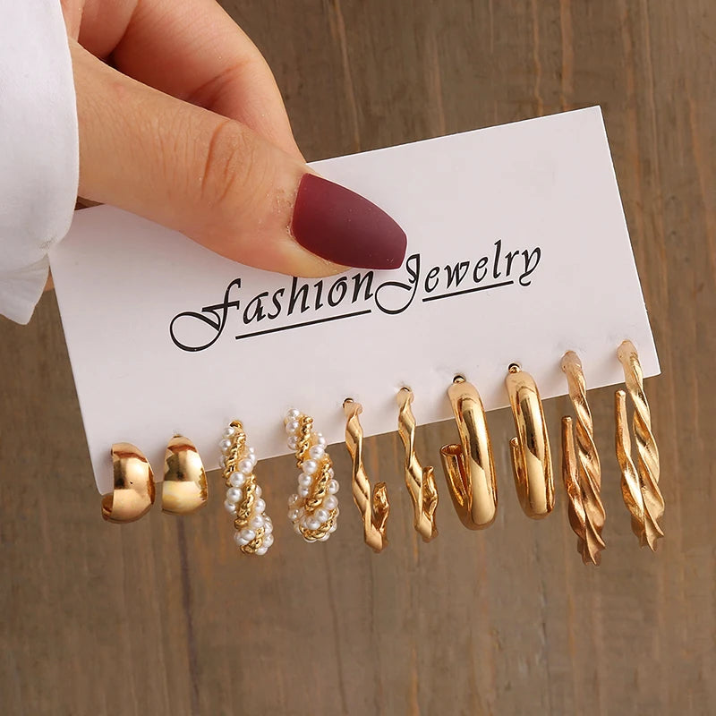 Vintage Pearl Drop Set