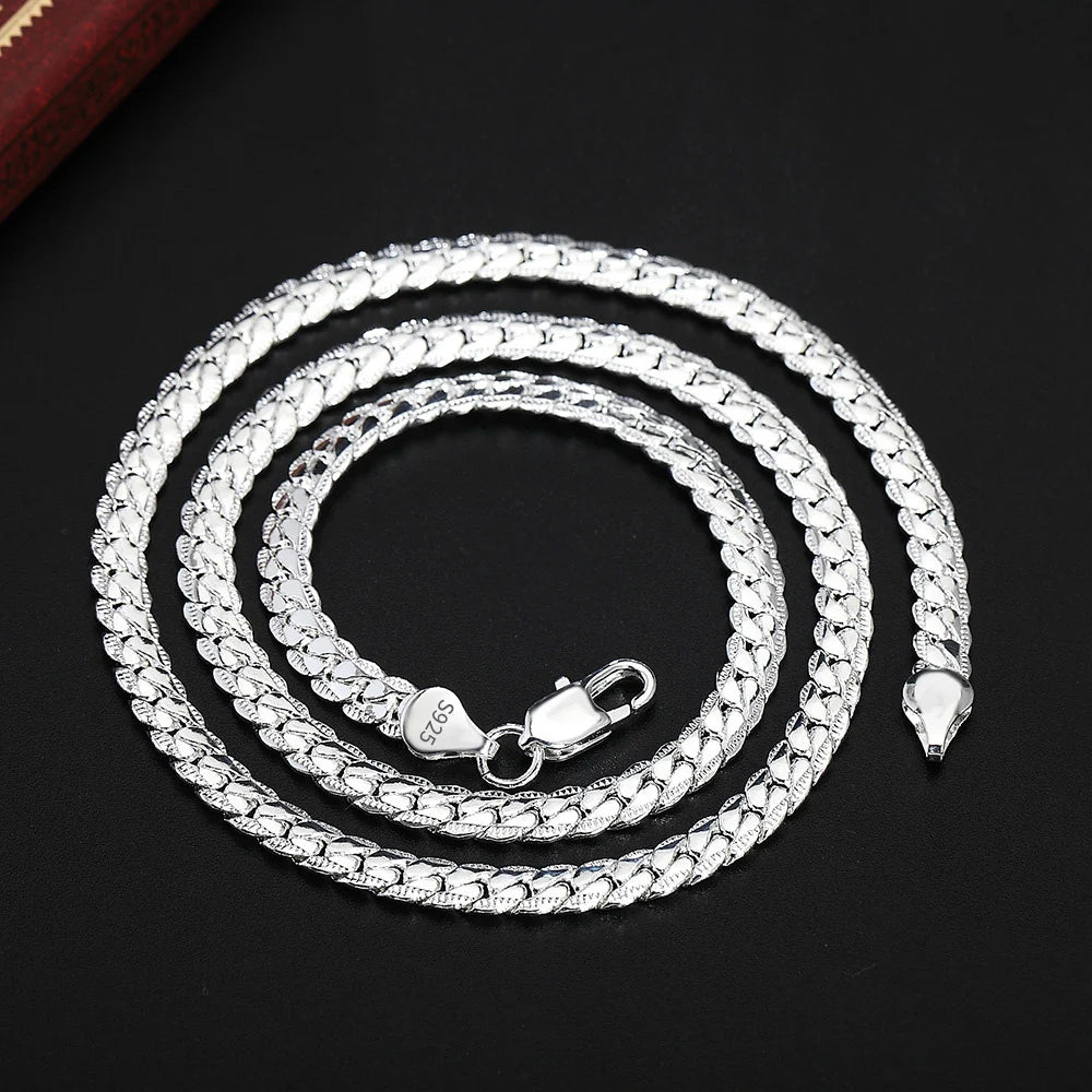 Elegant Sideways Bar Necklace