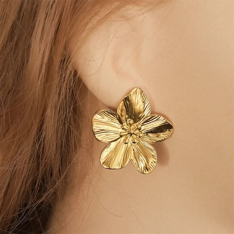 Flower Stud Earrings