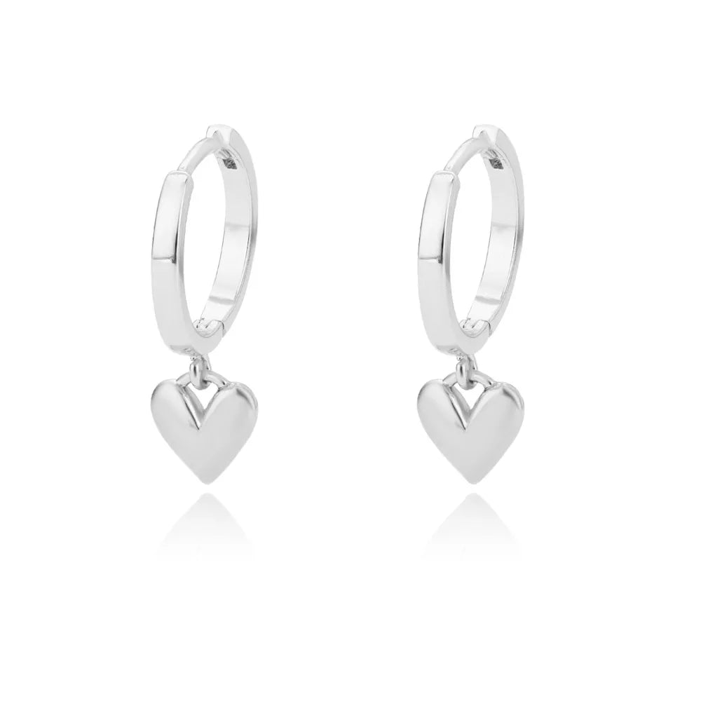 Wedding Heart Earrings