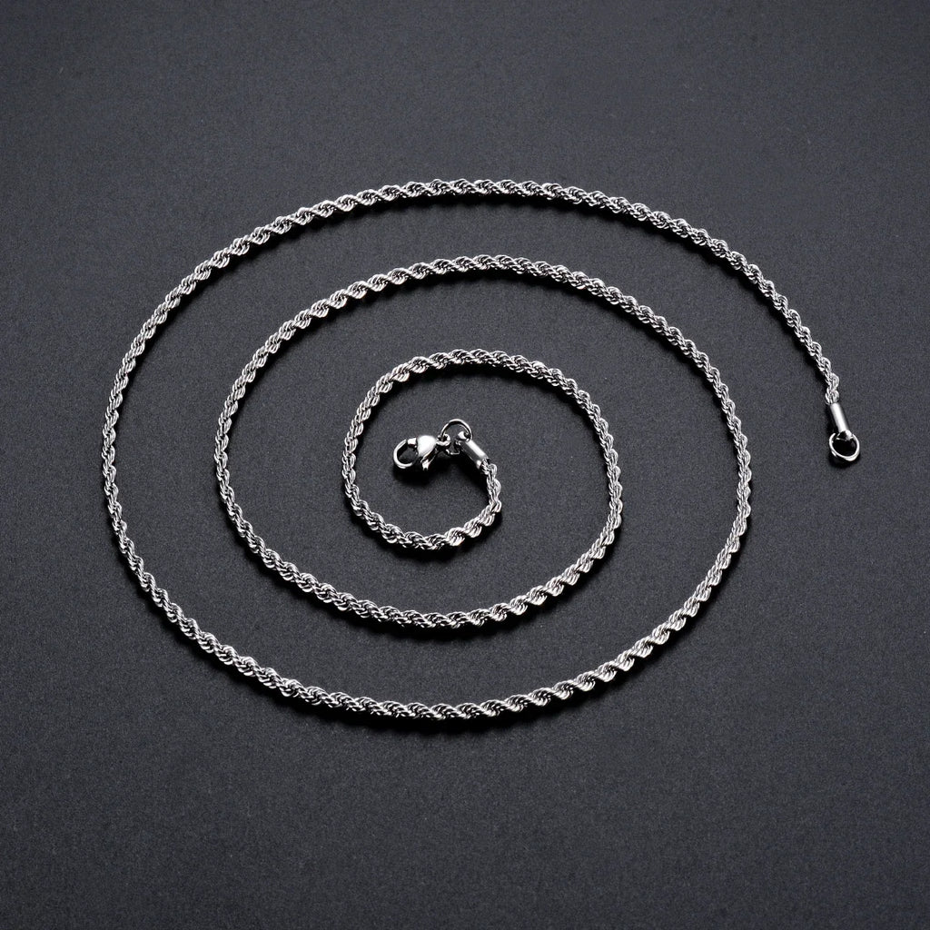 Sterling Rope Chain