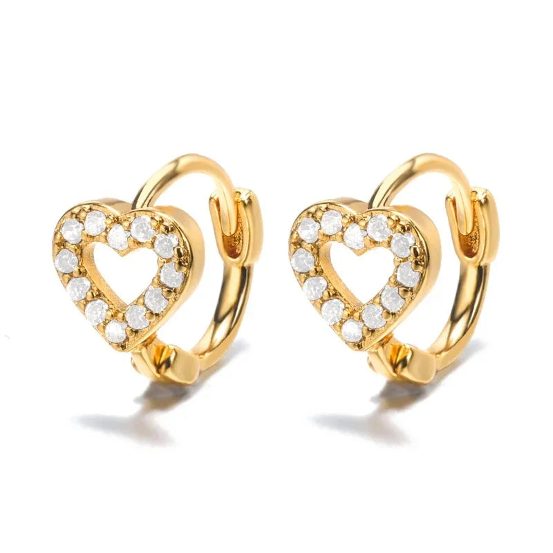 Wedding Heart Earrings