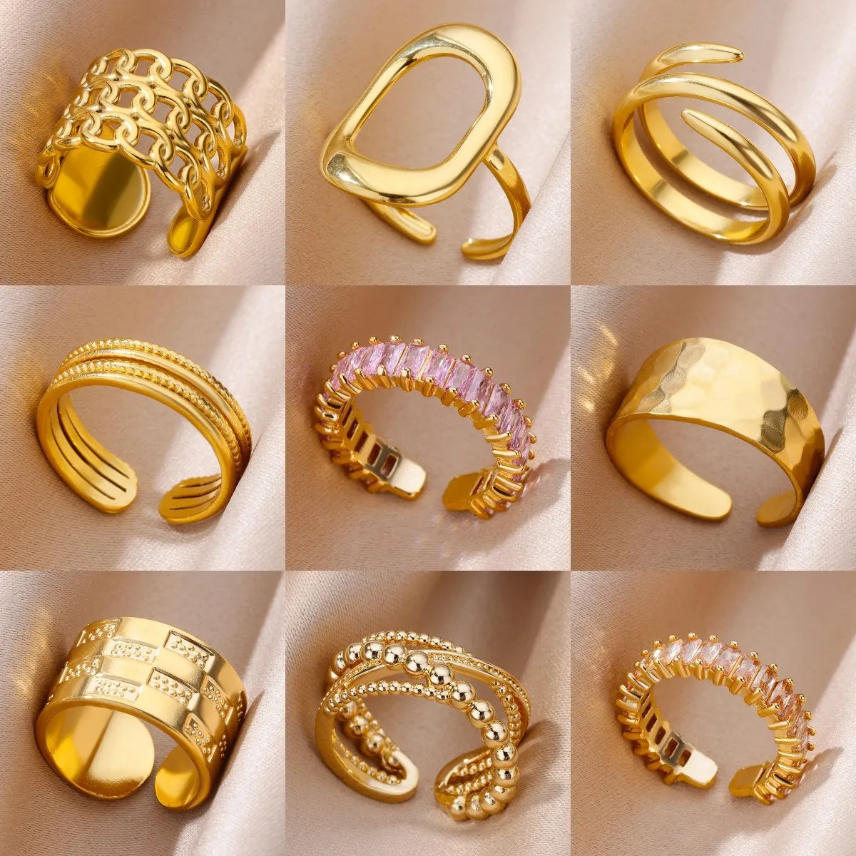 Luxury Classic rings wedding couple rings Jewelry