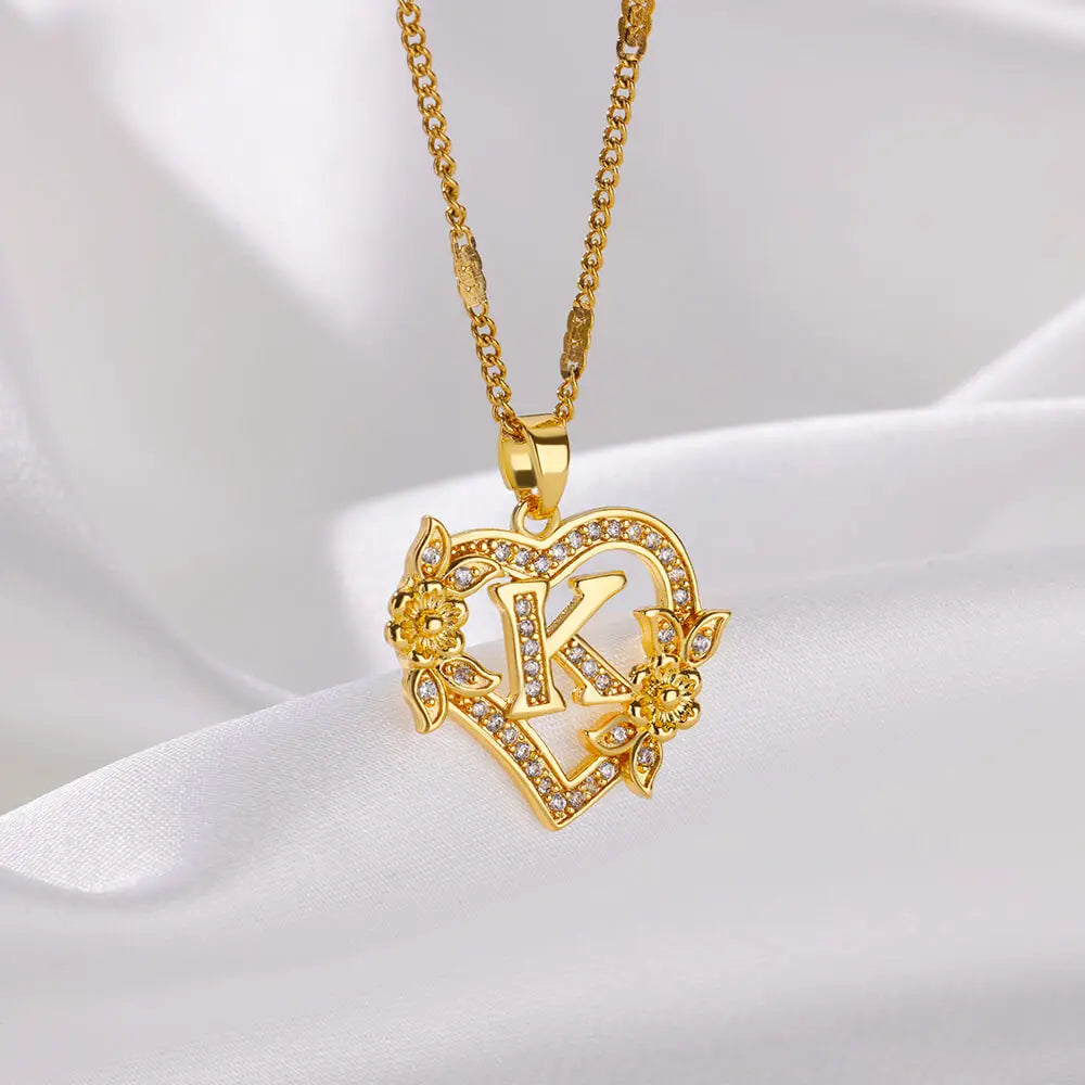 Zircon Flower Heart