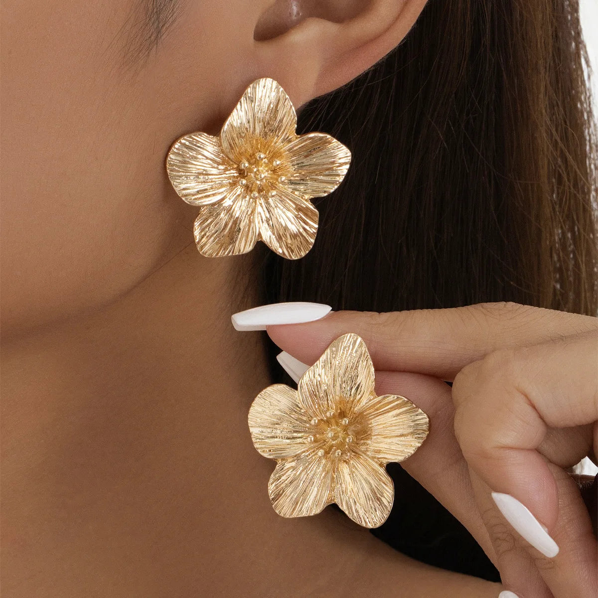Flower Stud Earrings