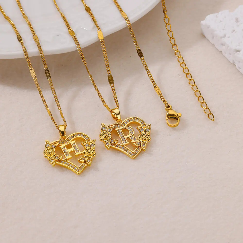 Zircon Flower Heart