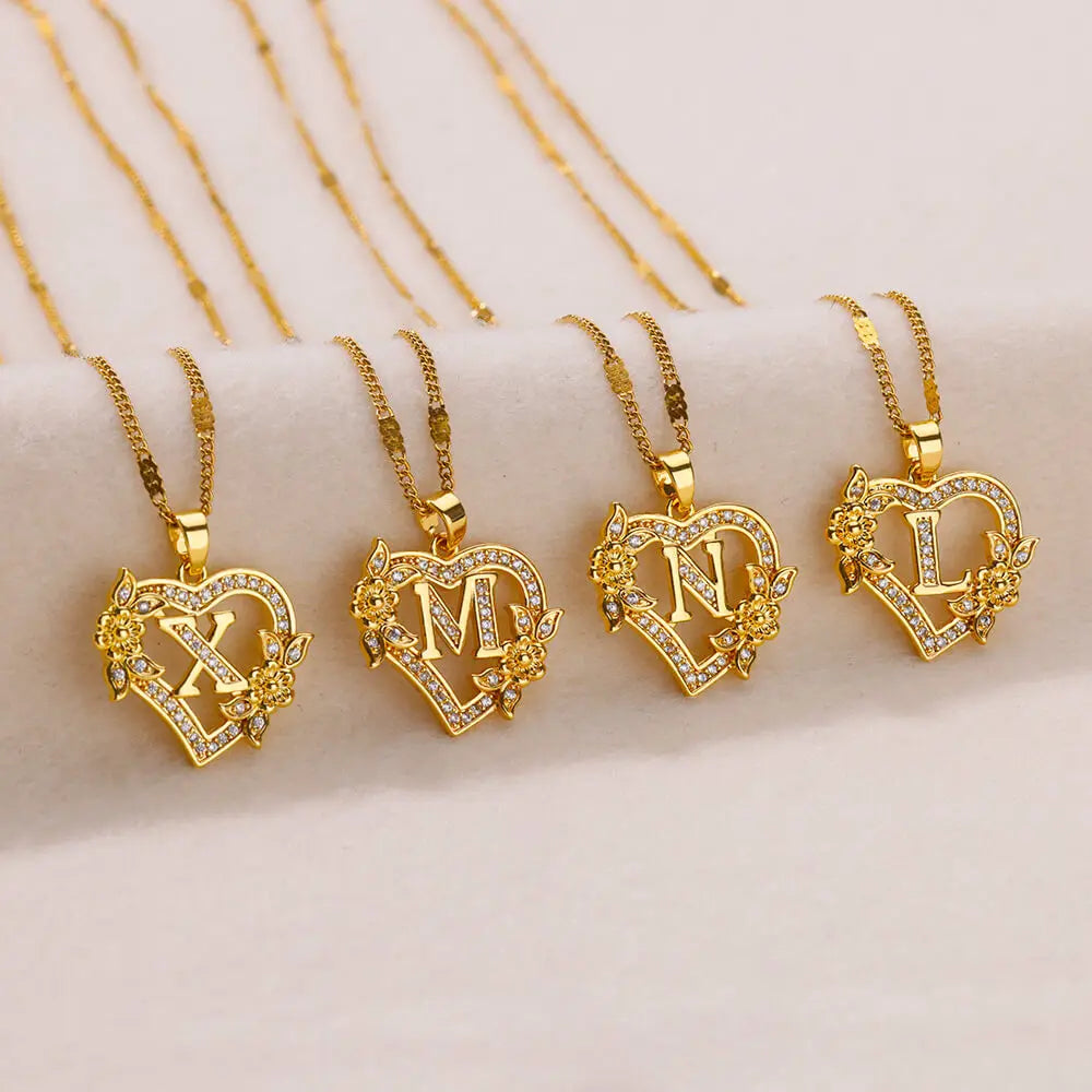 Zircon Flower Heart