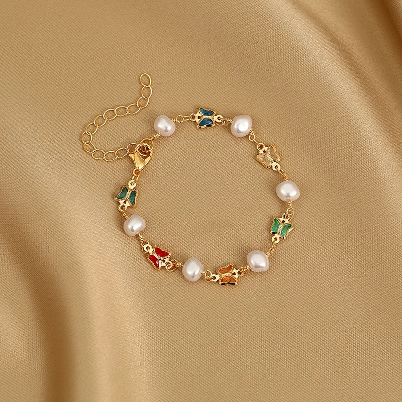 Korean Heart Charm Bracelet