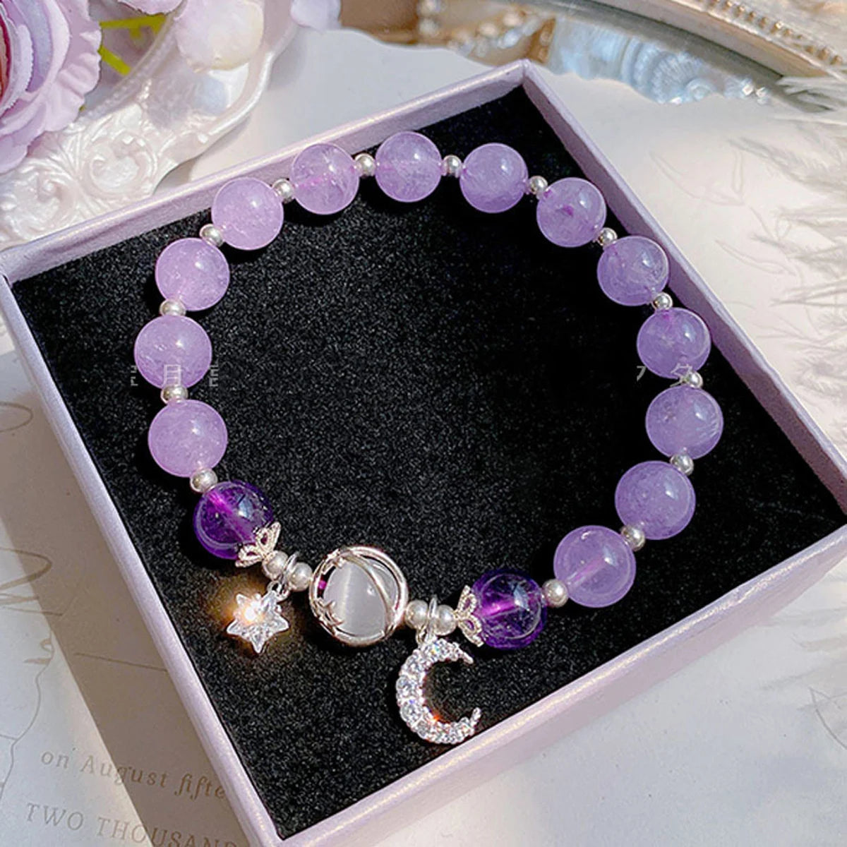 Starry Cat Eye Bracelet