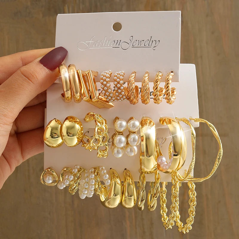Vintage Pearl Drop Set