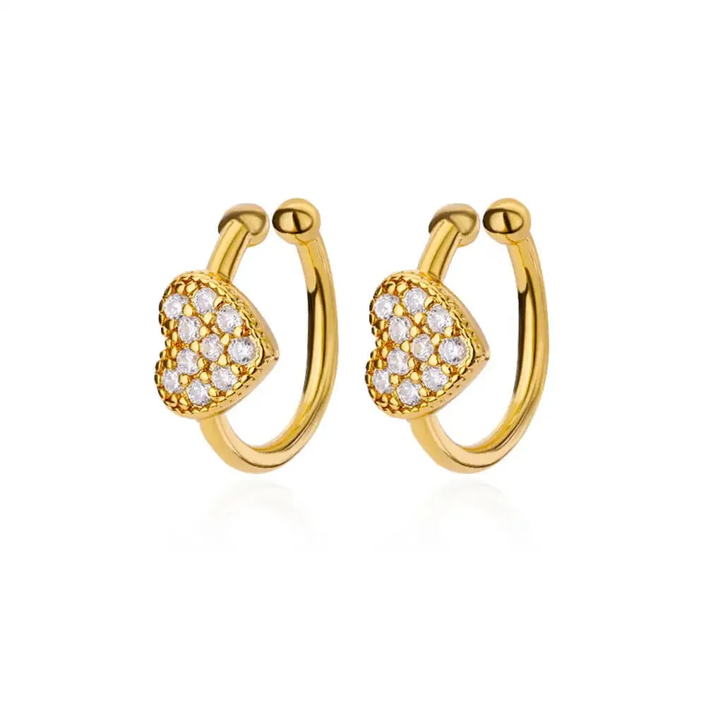 Wedding Heart Earrings