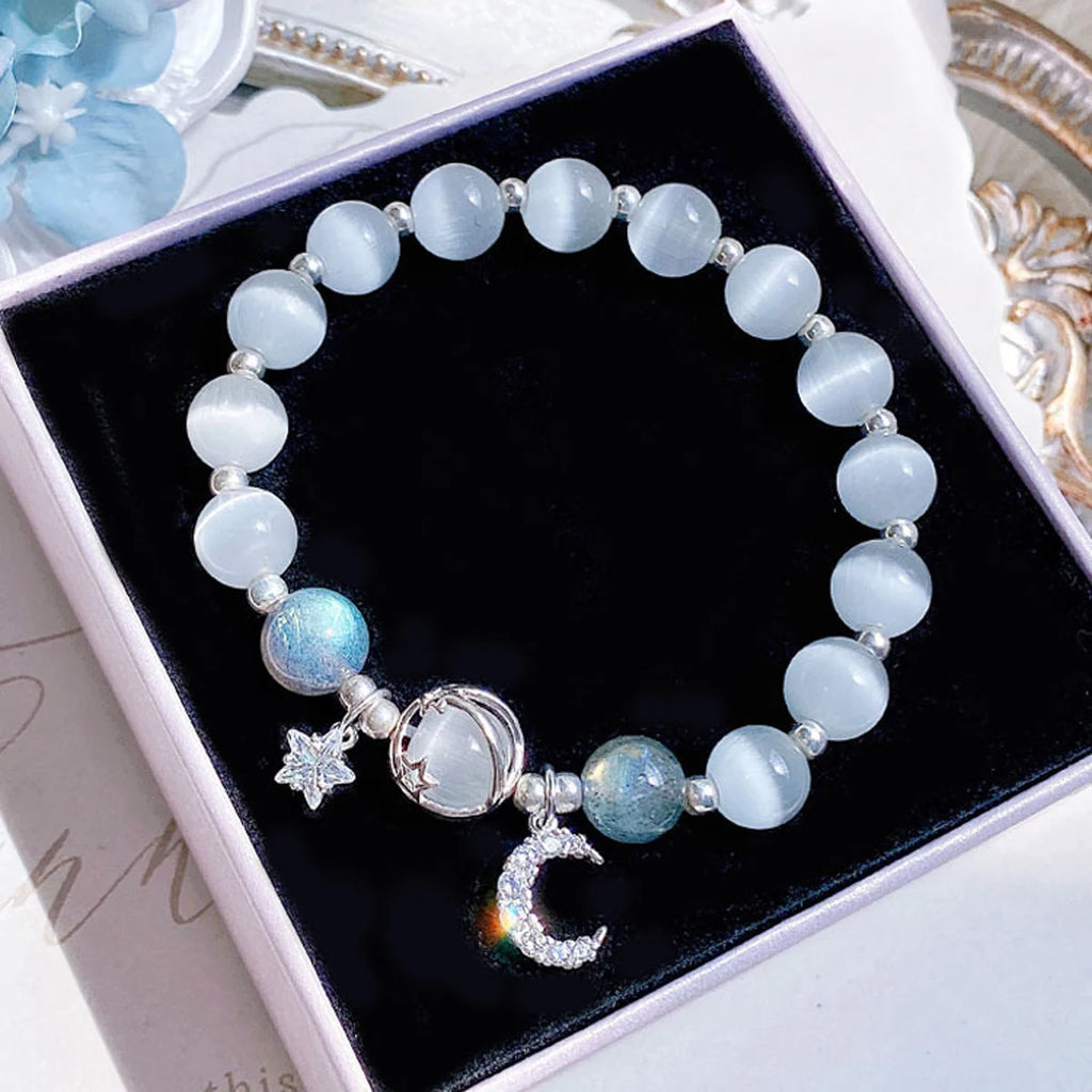 Starry Cat Eye Bracelet