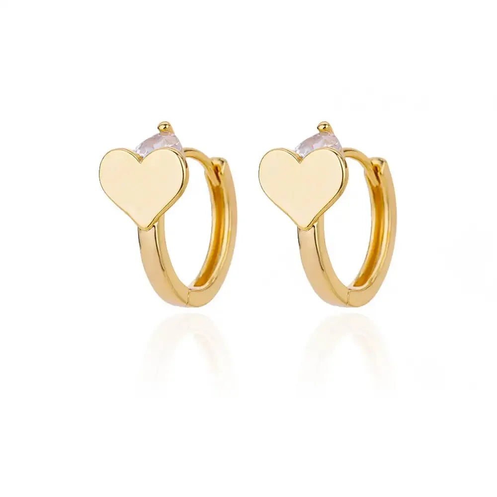 Wedding Heart Earrings