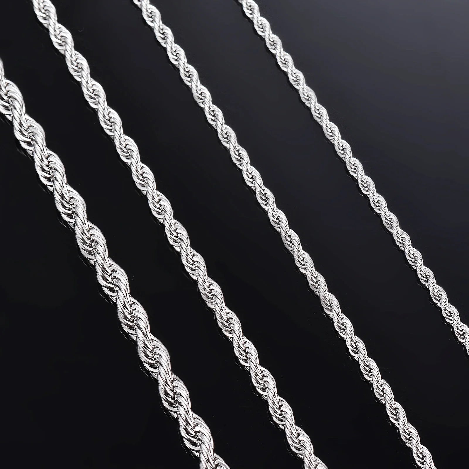 Sterling Rope Chain