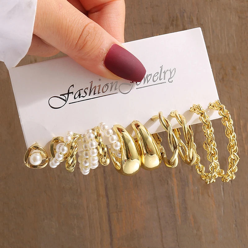 Vintage Pearl Drop Set