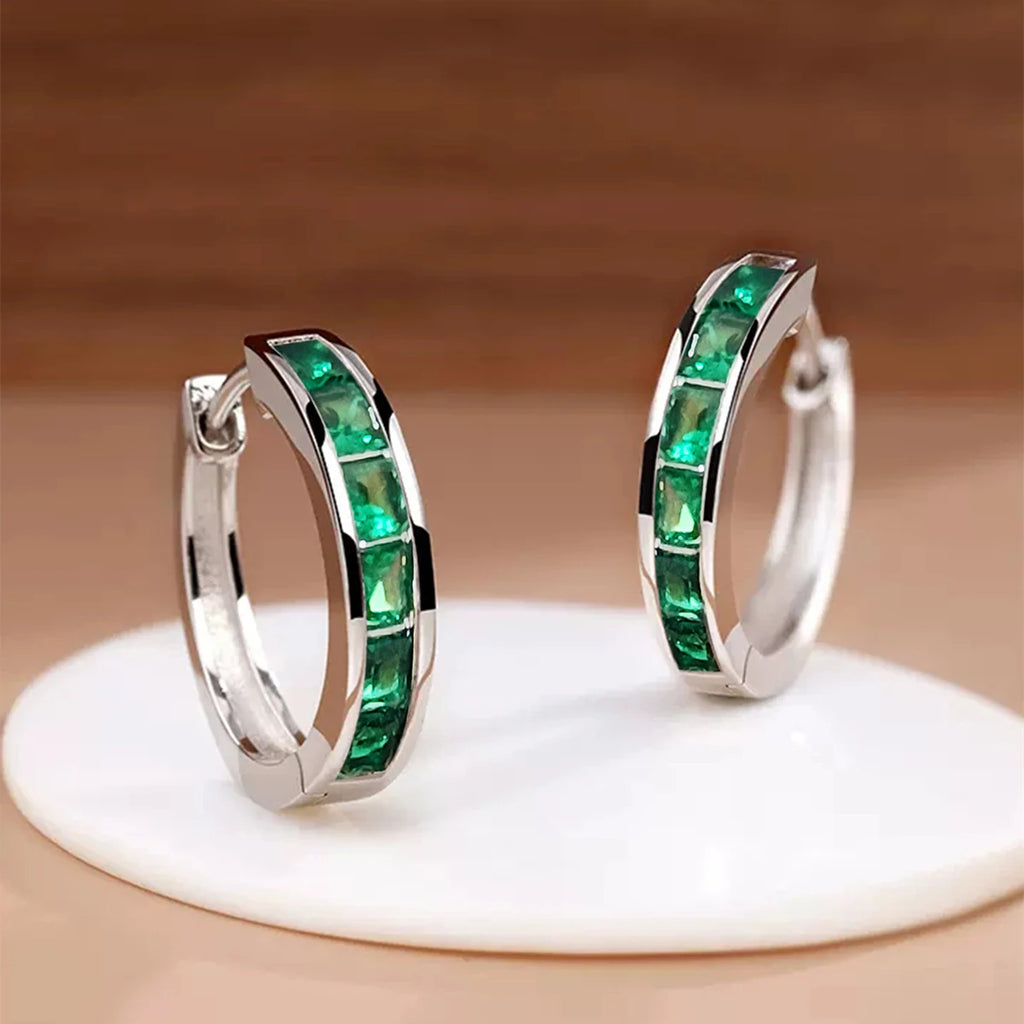 Luxe Square Hoop Earrings