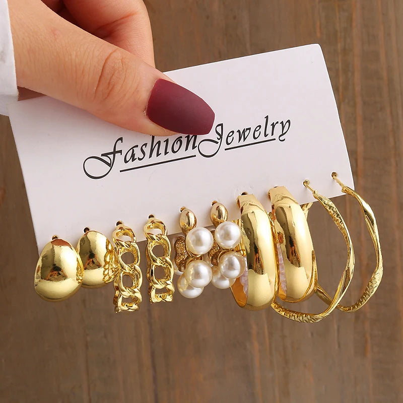 Vintage Pearl Drop Set