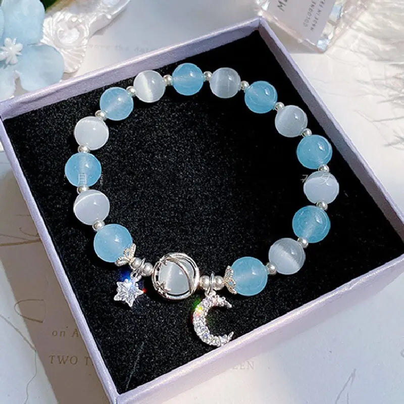 Starry Cat Eye Bracelet