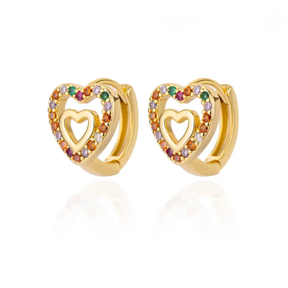 Wedding Heart Earrings
